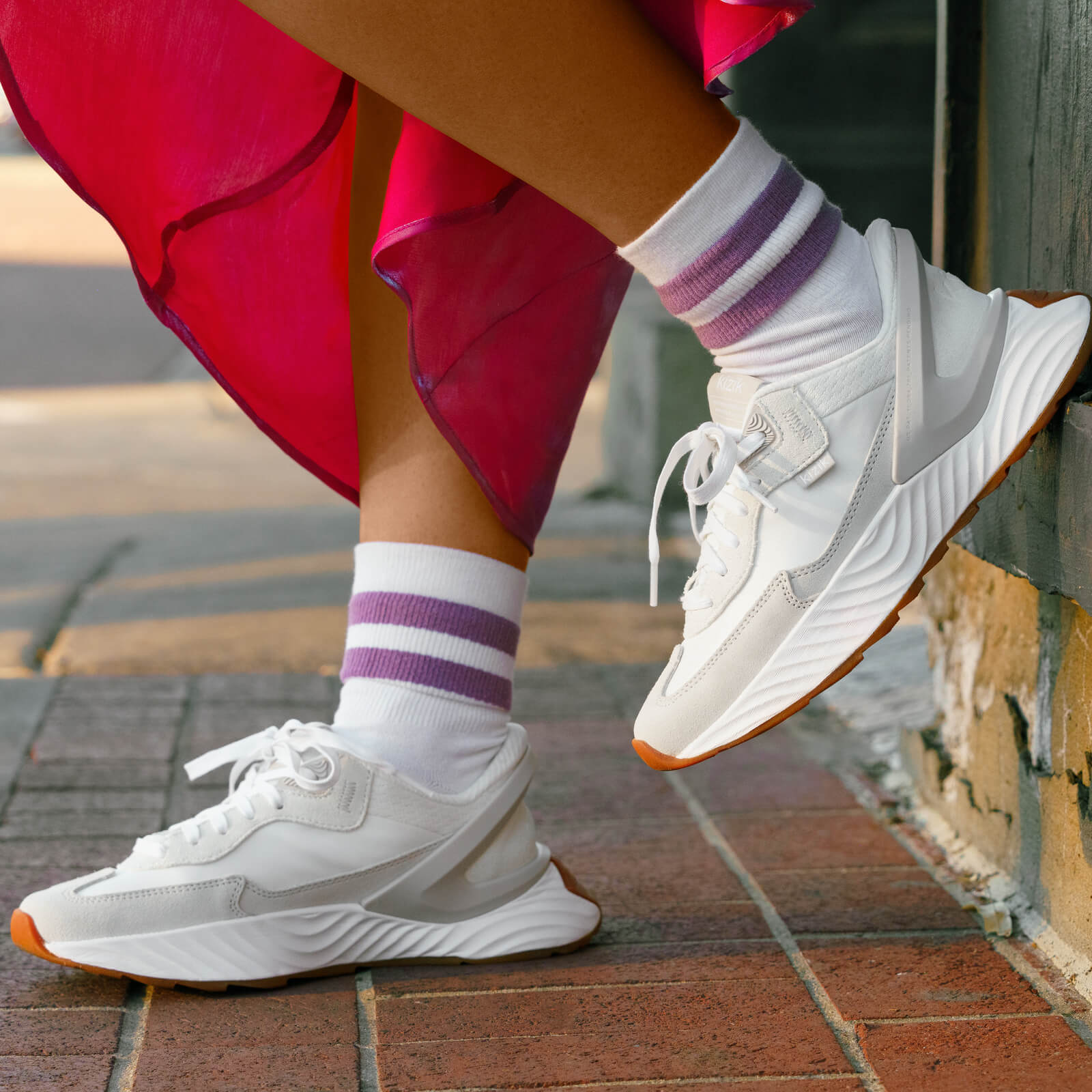 Kizik White Hands-Free Shoe Collection
