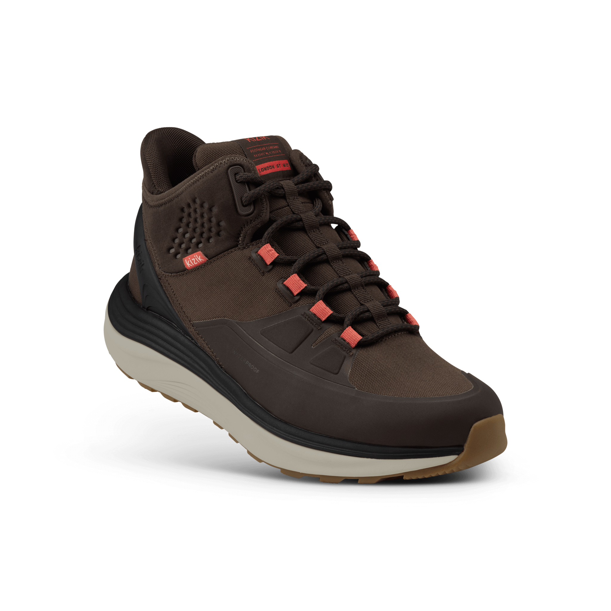 Men's London AT Mid Waterproof - Mole/Whitecap Gray