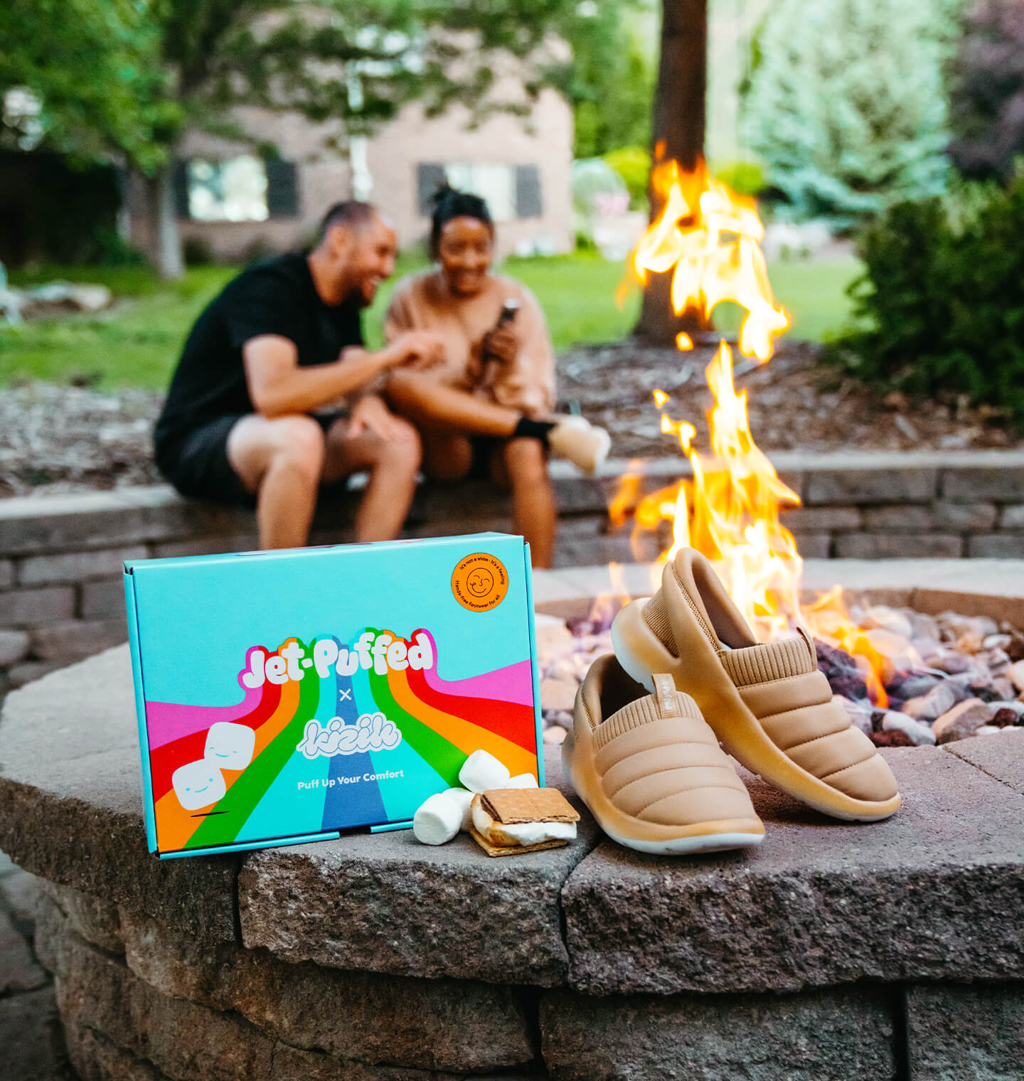 Kizik x JET-PUFFED create s’more fun