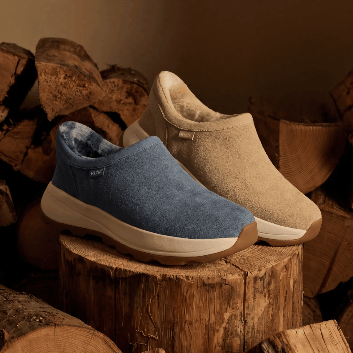 Women's Juno 2 Moc - Tan Suede Plaid