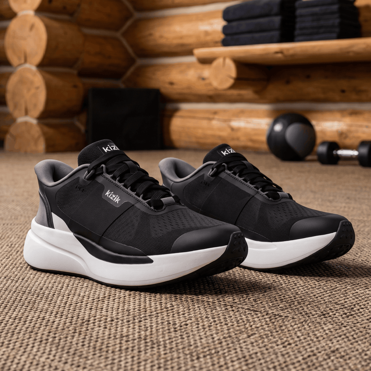 Men's Freedom Run - Black/White