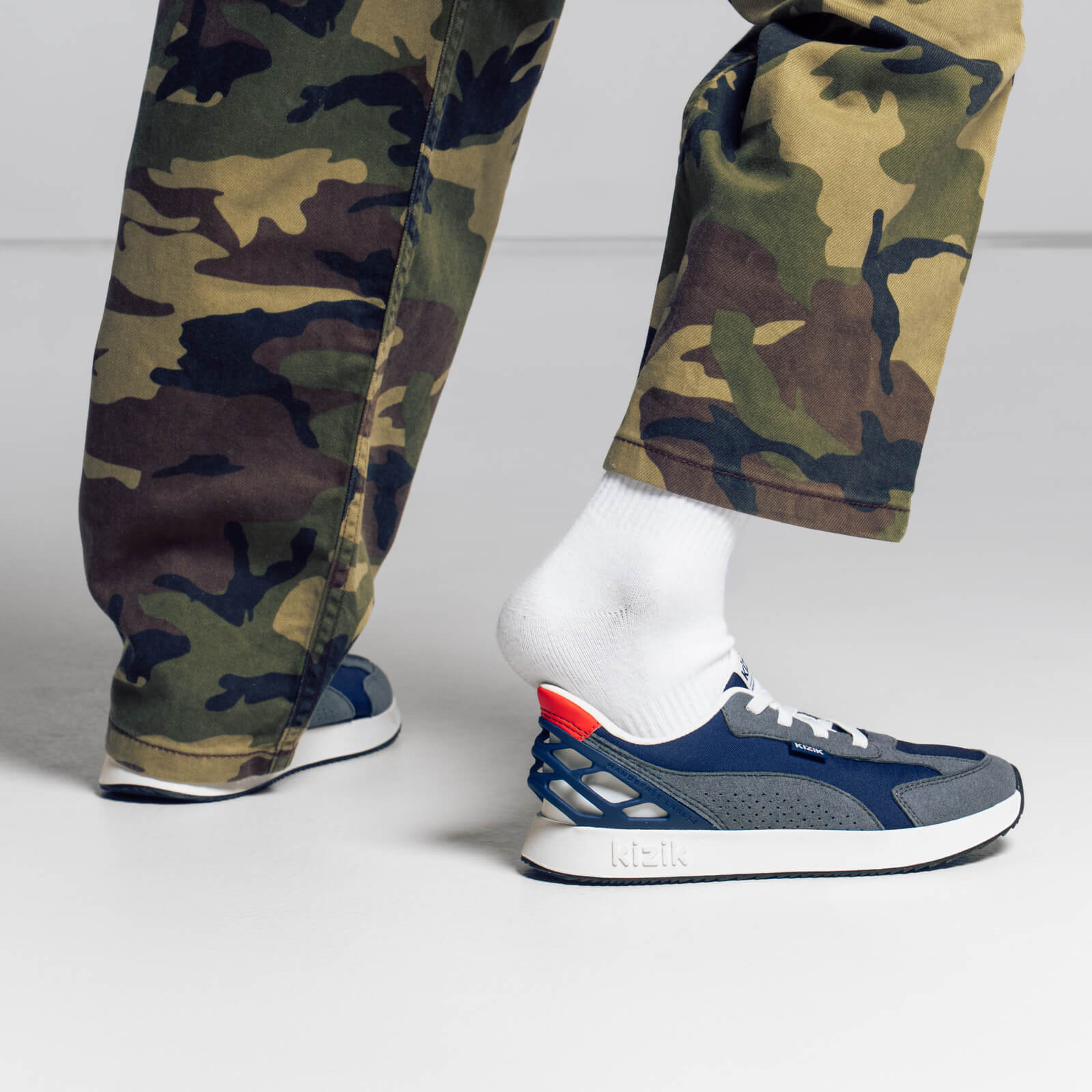 Little Kid Orlando 2 - Classic Navy/Robust Gray