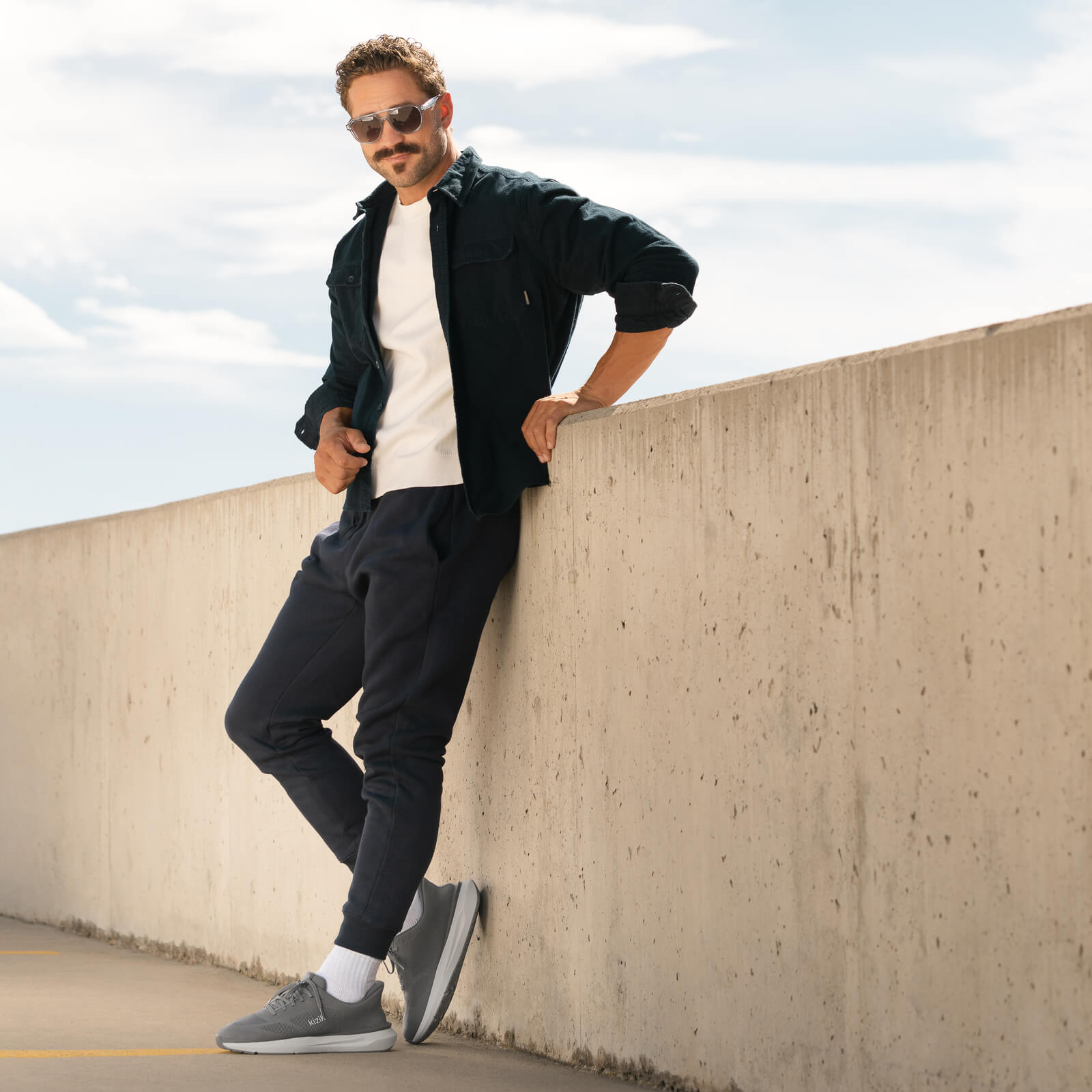 Men's Athens 2  Knit - Smoked Pearl