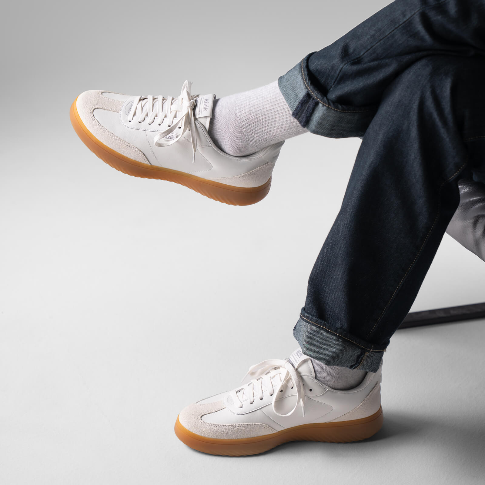 Men's Camden - White/Gum