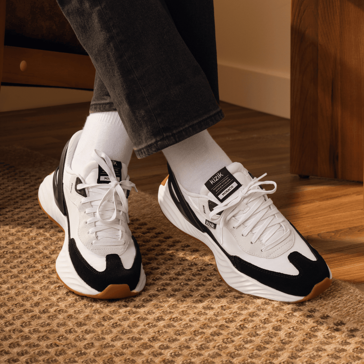 Women's Monaco - White/Black