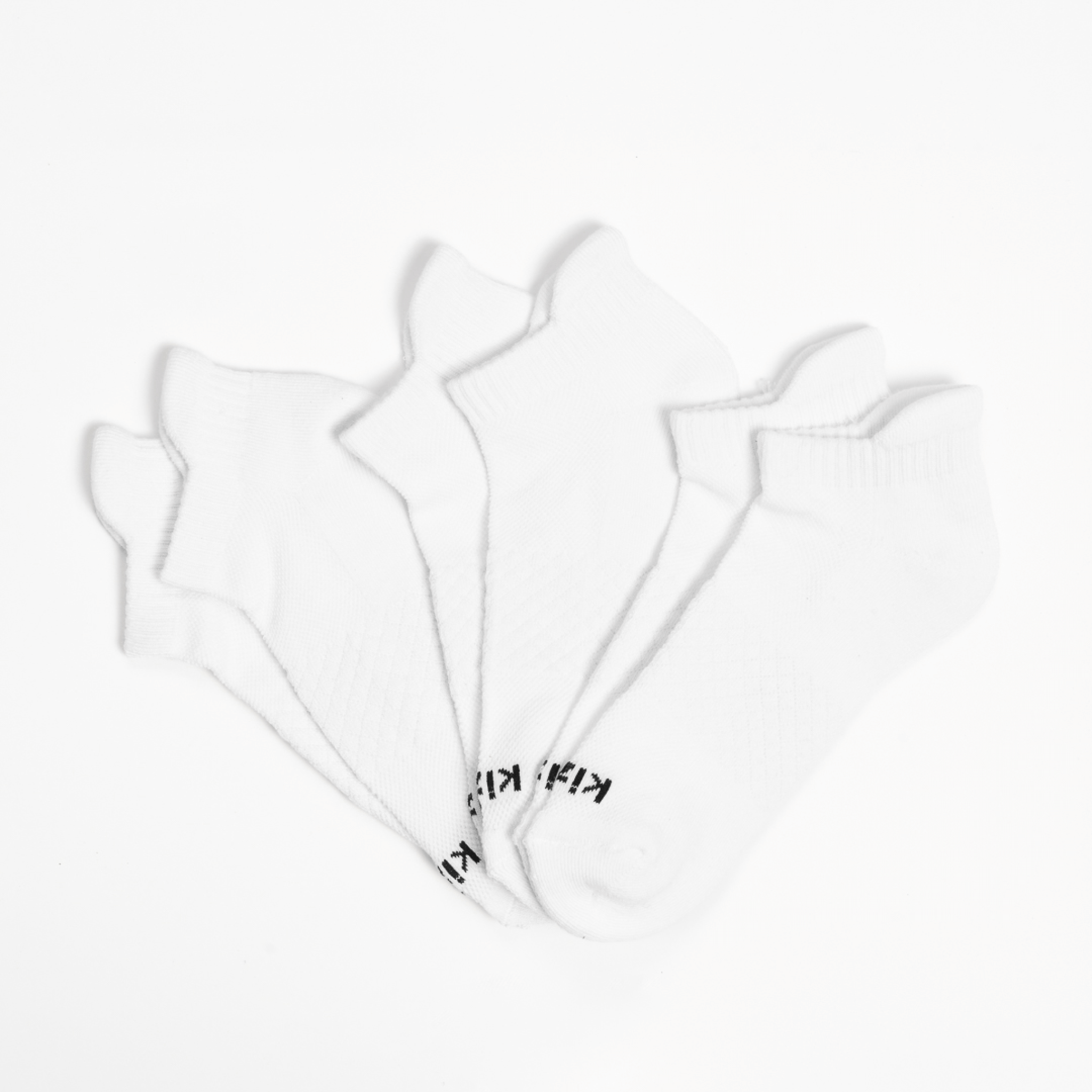 Kizik Ankle Socks White 3 Pack Kizik ankle socks white 3 pack