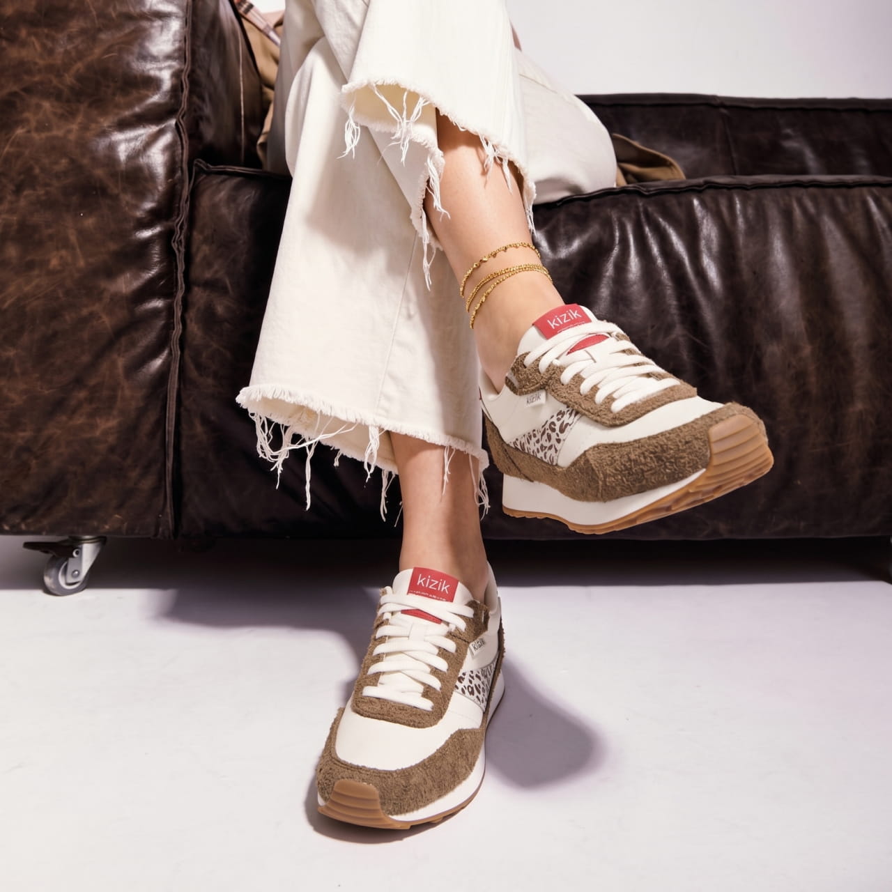 Women's Siena - Tan Animal Print
