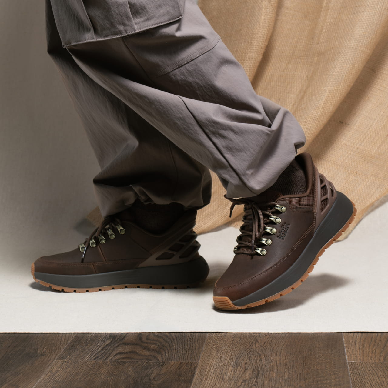 Men's Wasatch Leather Low - Soft Silt/Demitasse