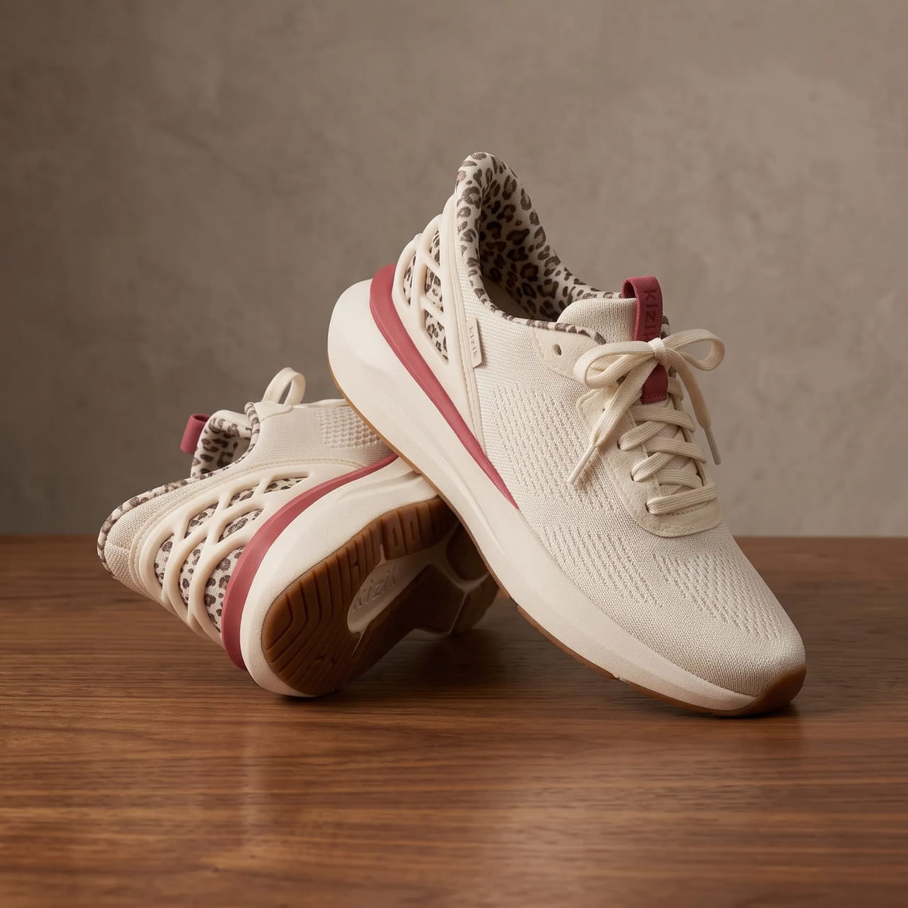 Women's Athens 2 - Pristine/Animal Print