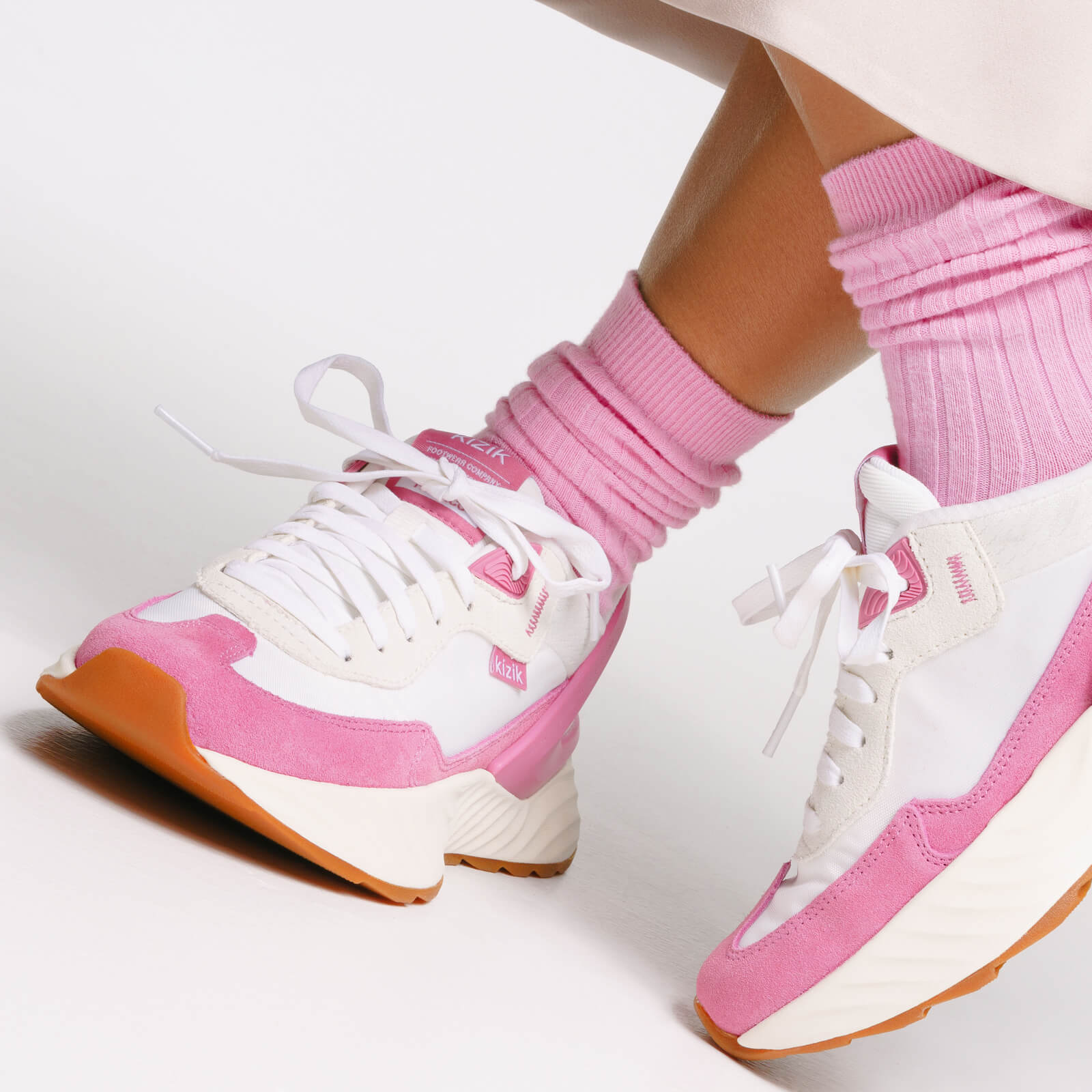 ●Kaotic Intentionz Women's Monaco - White/Wild Rose