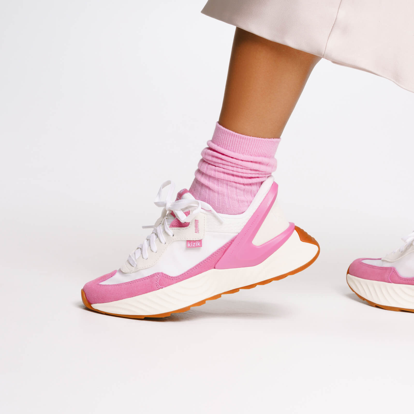 Women's Monaco - White/Wild Rose