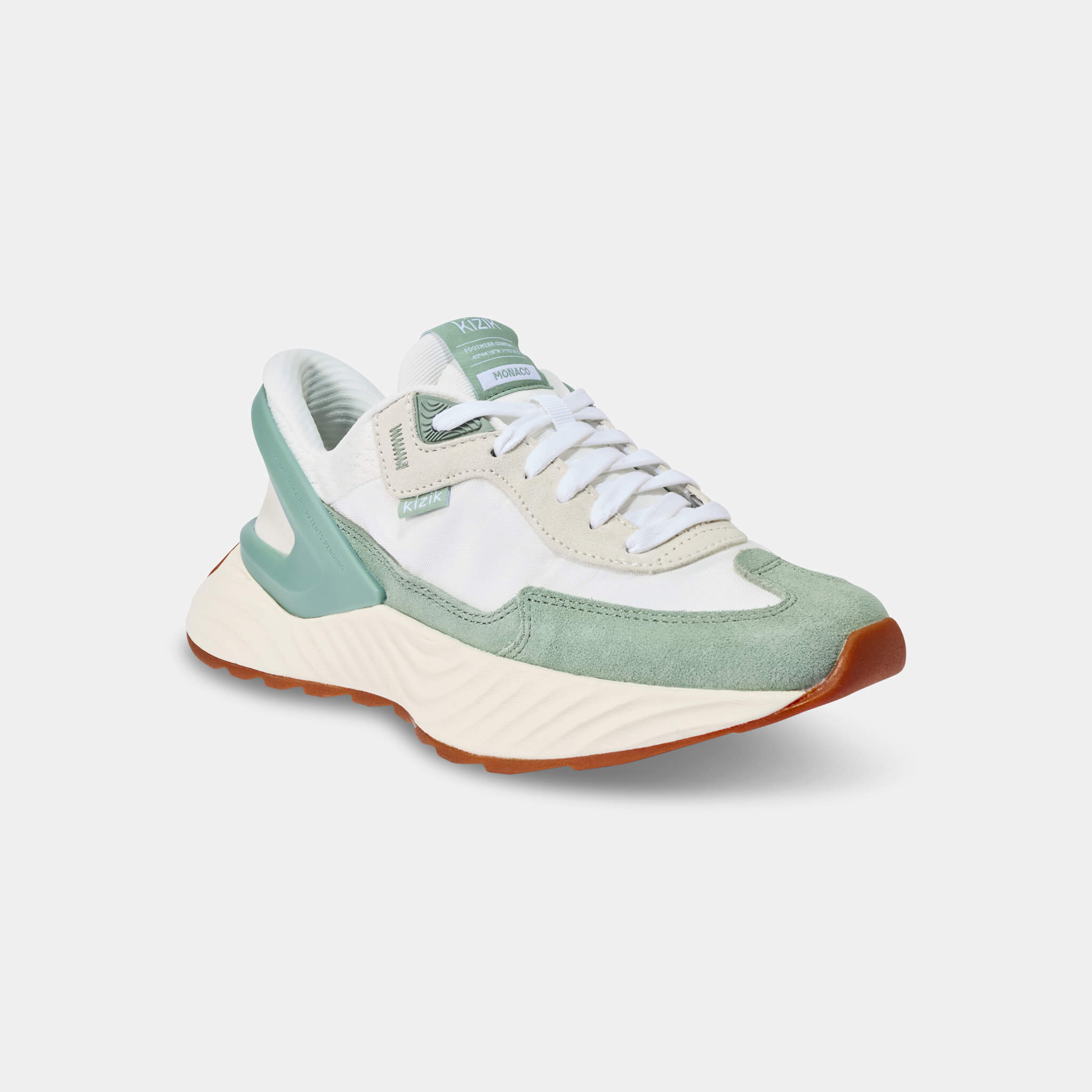 Women's Monaco - White/Iceberg Green