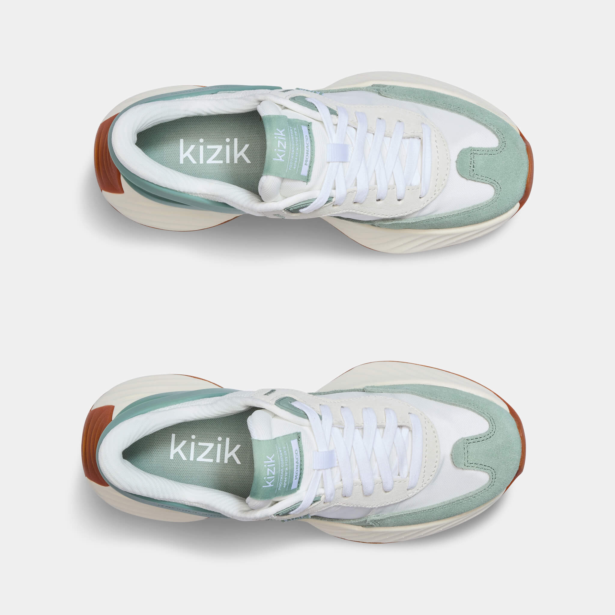 Women's Monaco - White/Iceberg Green