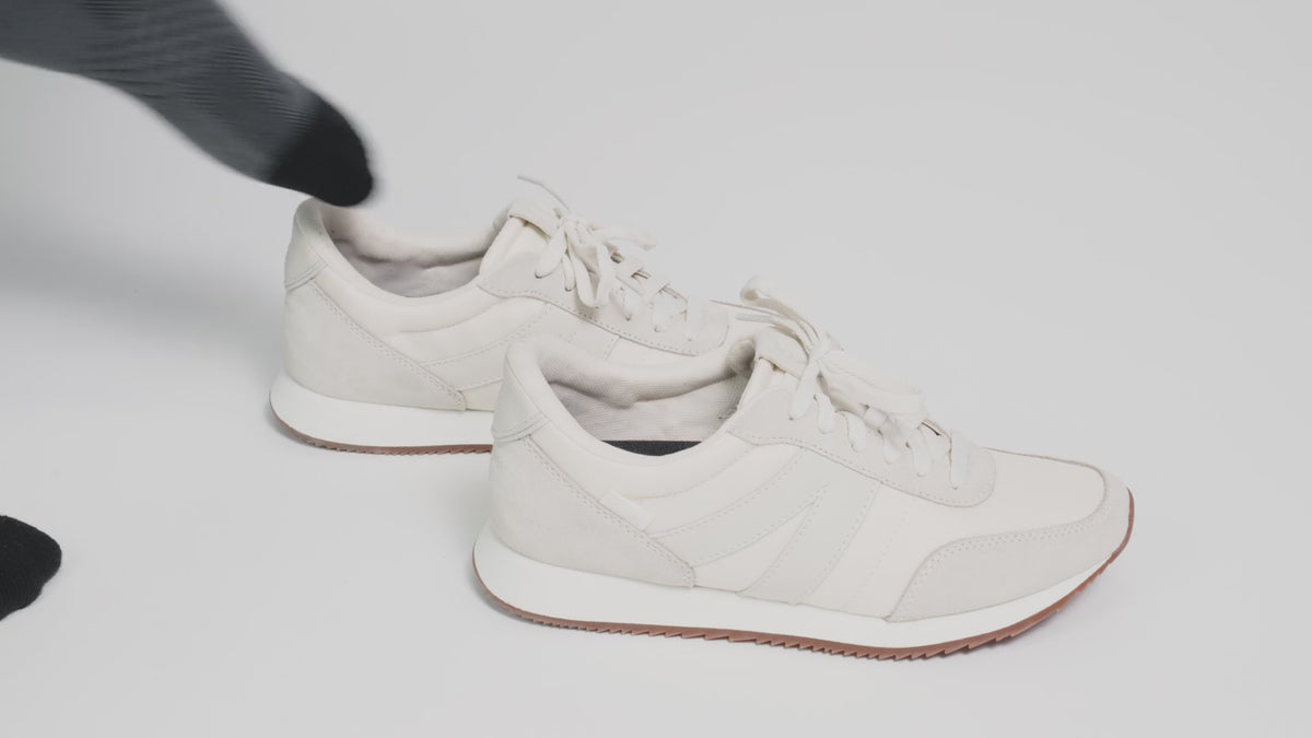 Women's Milan Chocolate Suede Lace Up Sneaker