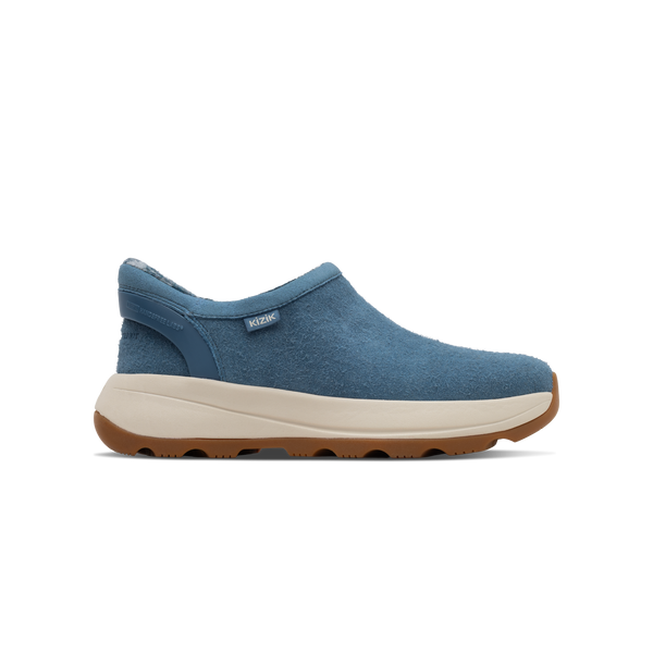 Women's Juno 2 Moc - Blue Suede Plaid