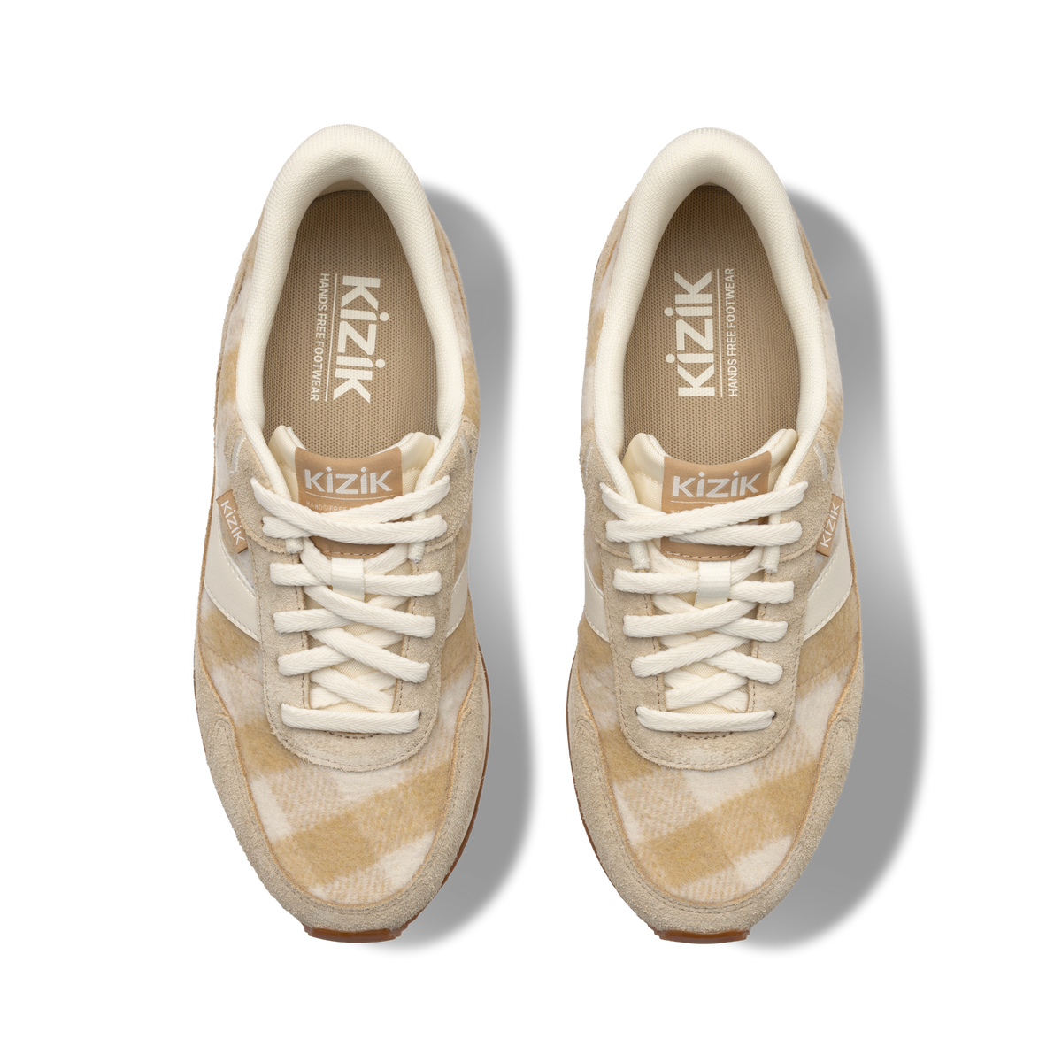 Women's Siena - Tan Suede Plaid